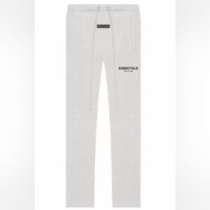 NWT Essentials Fear Of God Light Oatmeal Relaxed Sweatpants XL